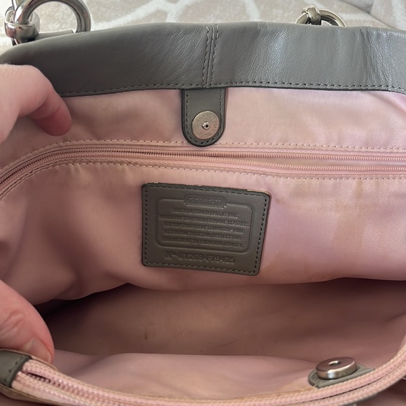 Leather Coach Purse - Picture 3 of 6